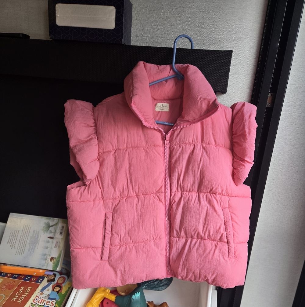 Simply Southern Pink Puffer Vest